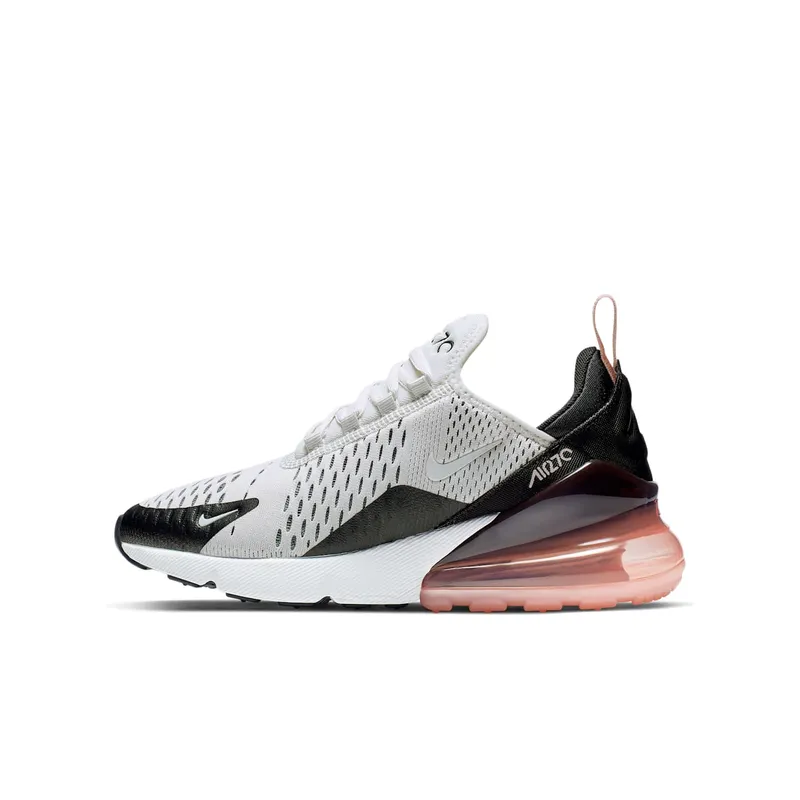 Nike Air Max 270 Platinum Coral (GS) Platinum Tint/Black-White-Bleached Coral (943346-005)