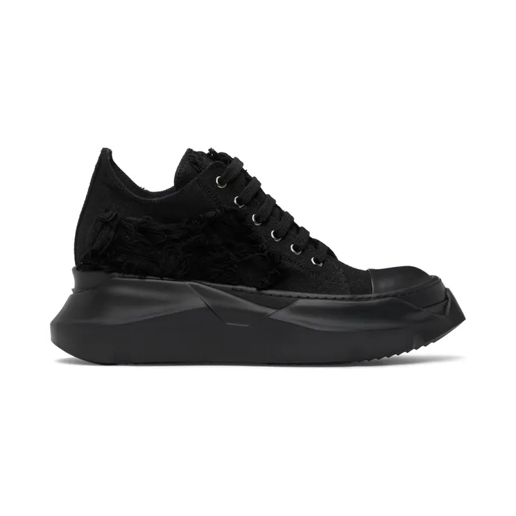 Rick Owens Drkshdw Black Abstract Sneakers (DU02A3842 BD)