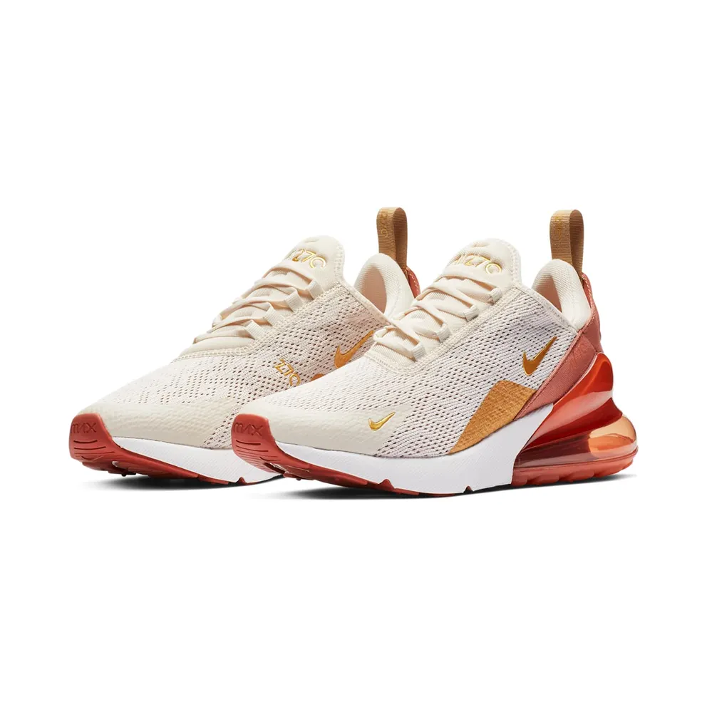 Nike Air Max 270 Light Cream Terra Blush (W) Light Cream/Terra Blush-Dusty Peach-Metallic Gold (AH6789-203)