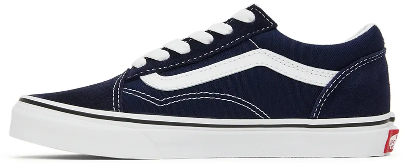 Vans Kids Navy Old Skool Little Kids (VN0A7Q5F4W61)
