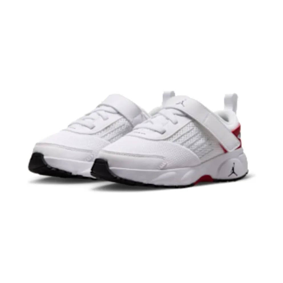 Nike Jordan Trunner Flow “White / Gym Red / Metallic Silver / Black” (IQ7702-101)