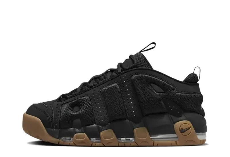 Nike Air More Uptempo Low Black Gum (FZ3055-003)