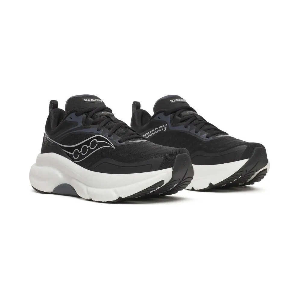 SAUCONY Omni 23 ST “Black / Silver” (S11072-100)