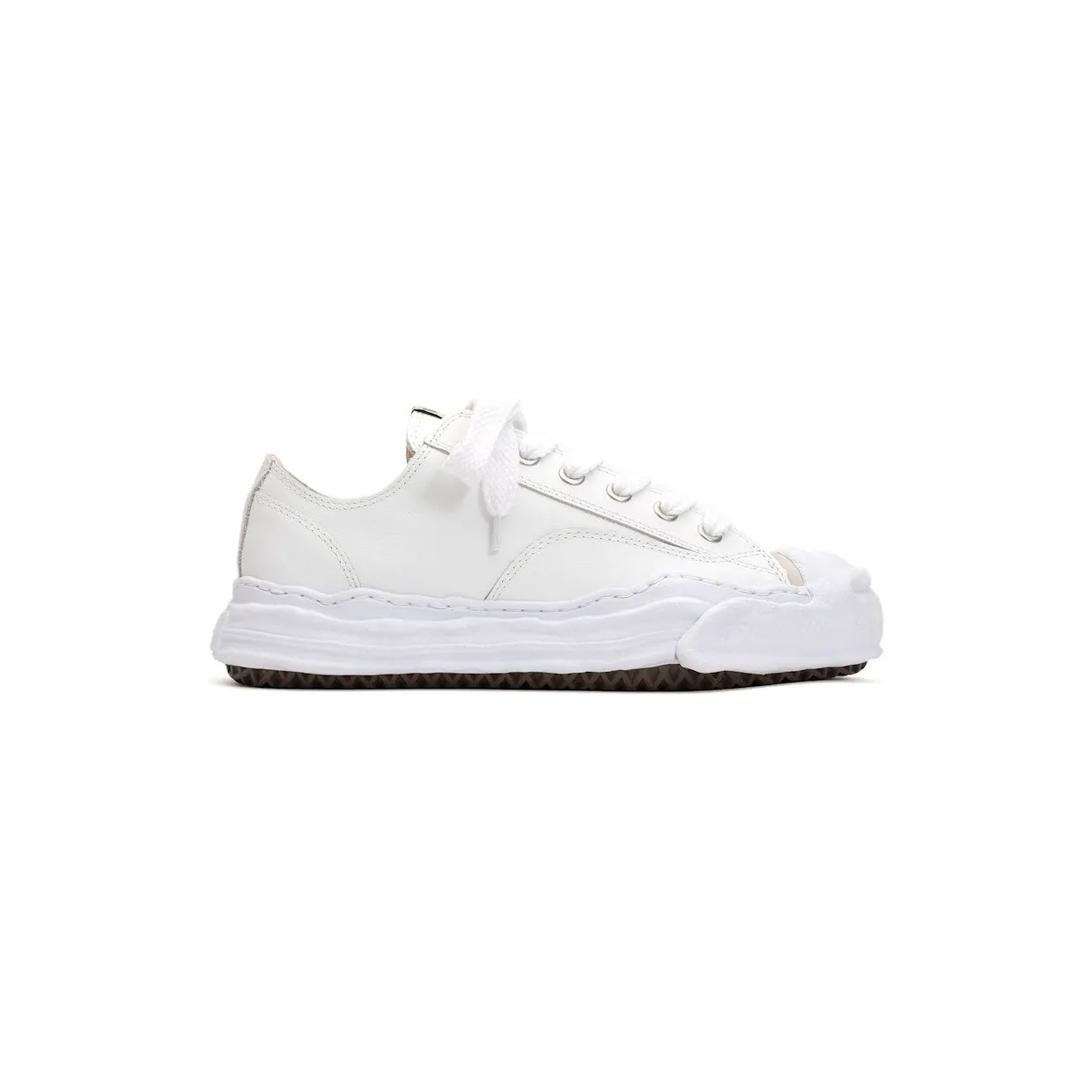 Maison Mihara Yasuhiro Hank OG Sole Leather Low White (A05FW704-WHT)
