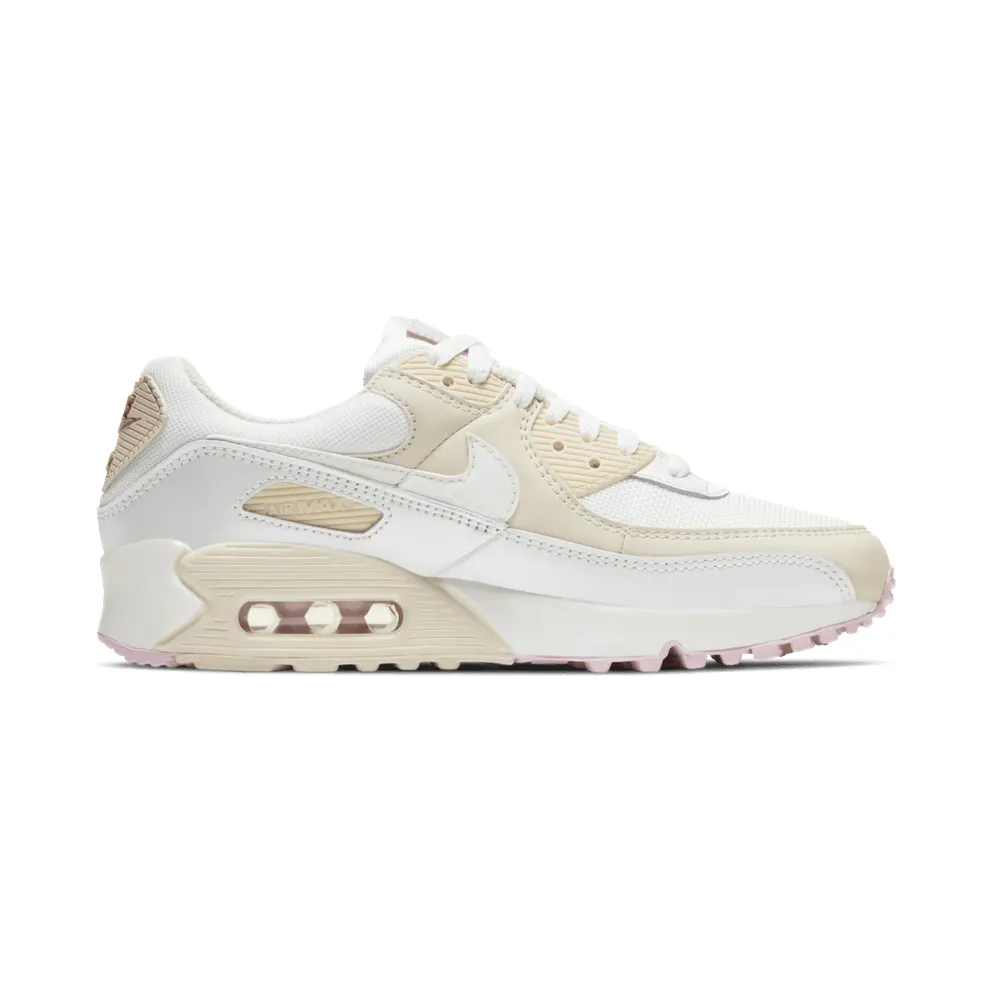 Nike Air Max 90 Summit White Light Orewood Brown (W) Summit White/Metallic Red Bronze-Light Orewood Brown-Metallic Summit White (CT1873-100)