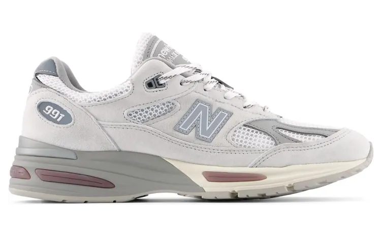 New Balance 991v2 MiUK Wind Chime Brilliant White
