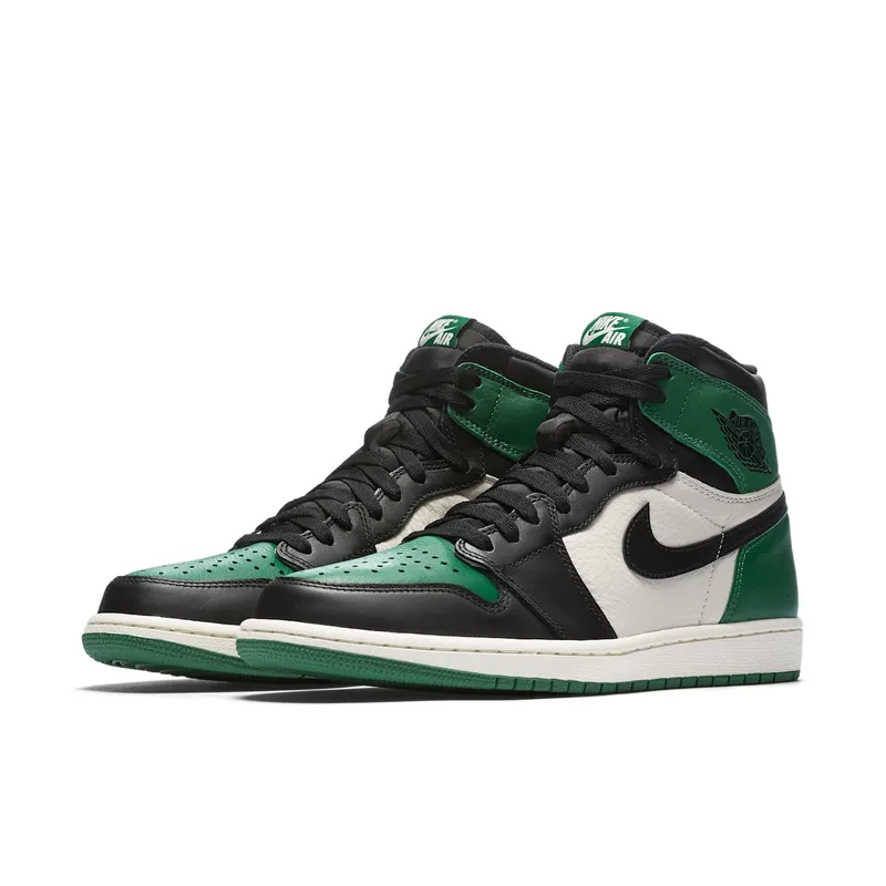 Air Jordan Nike AJ I 1 Retro High OG ‘Pine Green’ (2018) (555088-302)