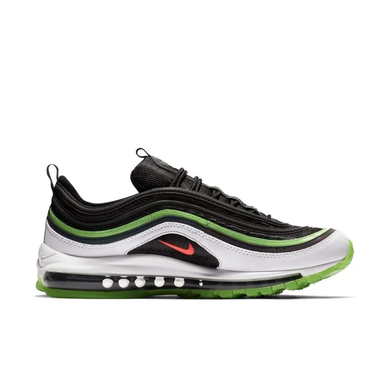Nike Air Max 97 Dallas Home Black/Bright Crimson-White-Rage Green (CD7788-001)
