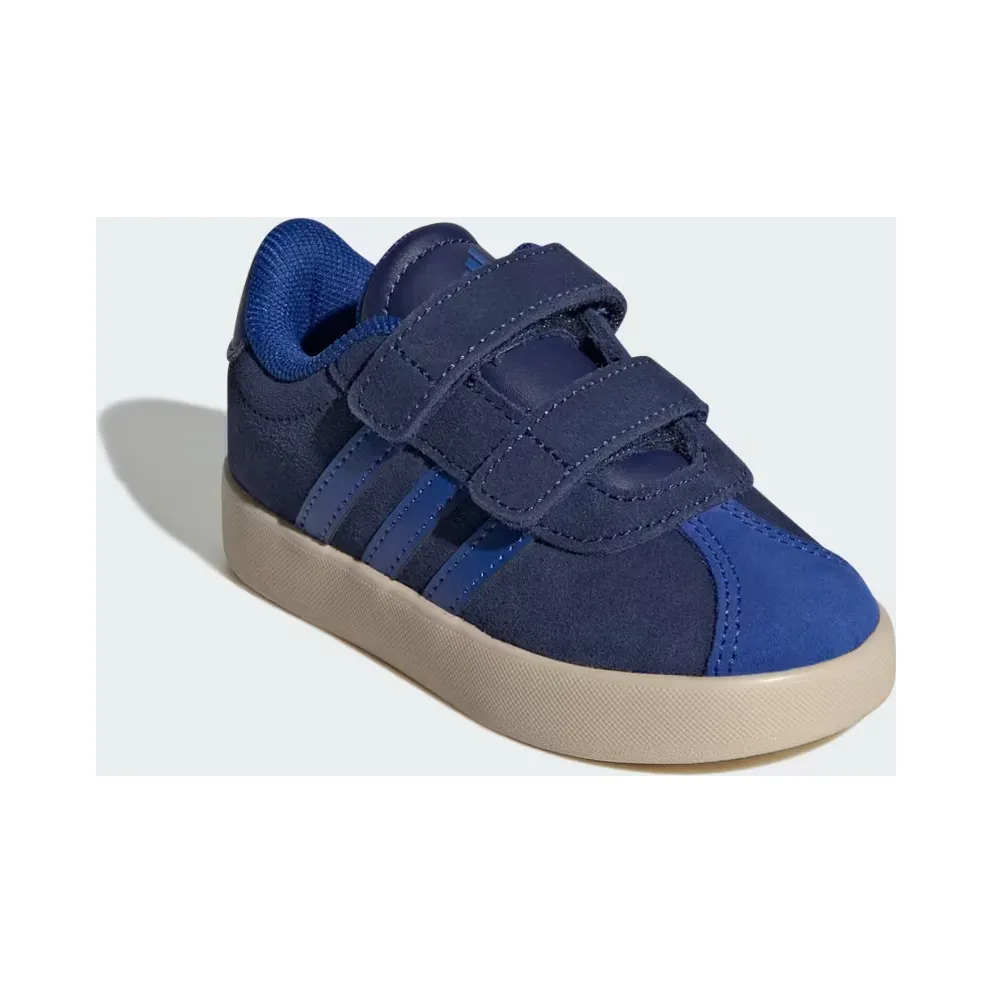 adidas VL Court 3.0 “Dark Blue / Royal Blue / Wonder Beige” (JP7876)