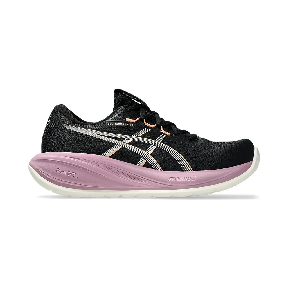 ASICS GEL-CUMULUS 28 “Black / Taro Purple” (1012B916-004)
