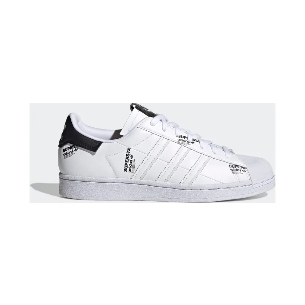adidas Superstar Schuh Cloud White / Core Black / Cloud White (GV7671)