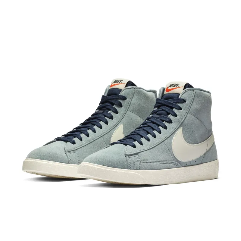 Nike Blazer Mid Vintage Aviator Grey Monsoon Blue (W) Aviator Grey/Sail-Monsoon Blue (AV9376-002)