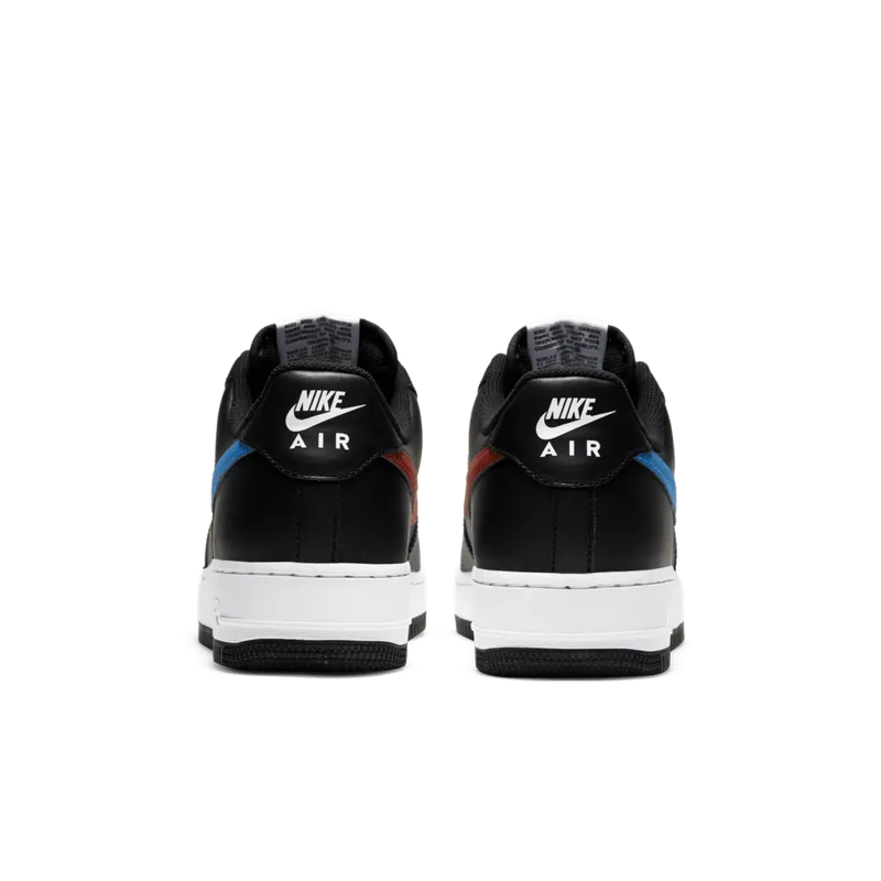 Nike Air Force 1 Low 3D (2020) Black/University Red-White-Photo Blue (CT2816-001)