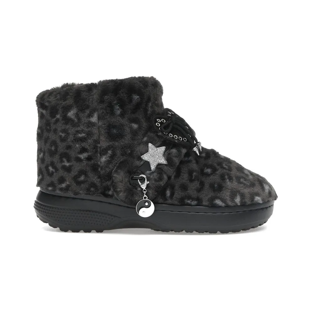 Crocs Classic Unfurgettable Boot Black Leopard (212386-0CU)
