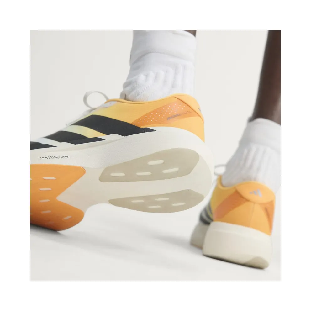 Adidas Adizero EVO SL Crystal White / Lucid Tangerine / Iron Metallic (KJ2521)