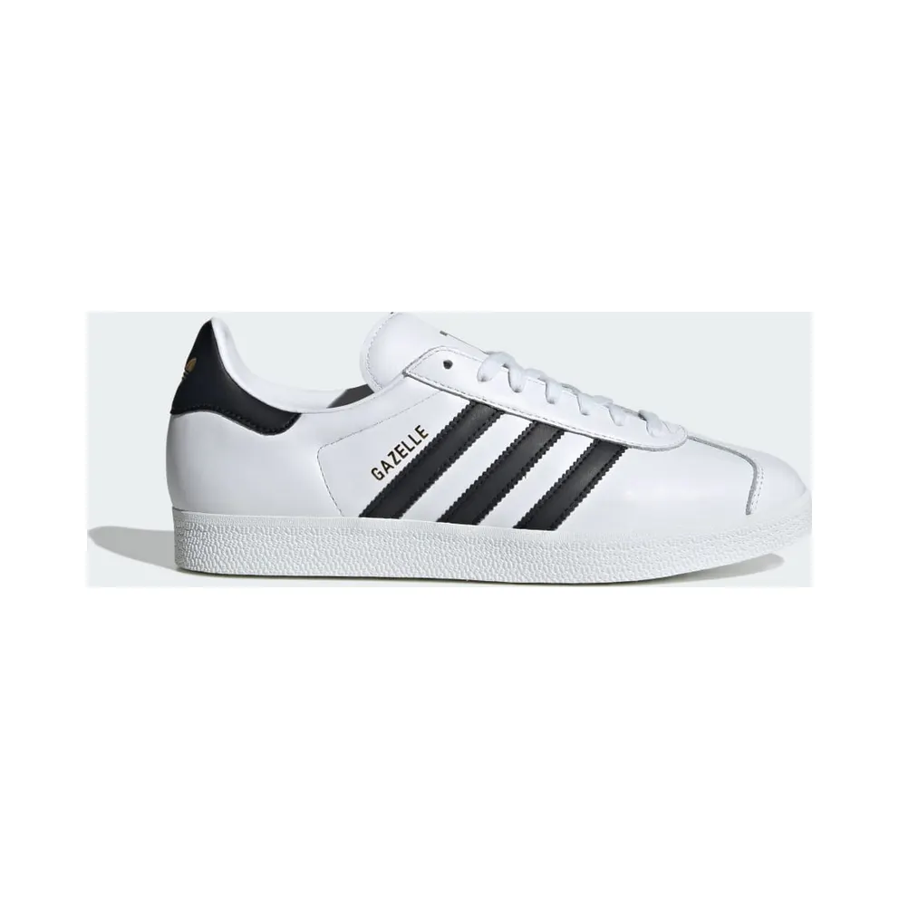 adidas Gazelle Schuh Cloud White / Core Black / Gold Metallic (IG6437)