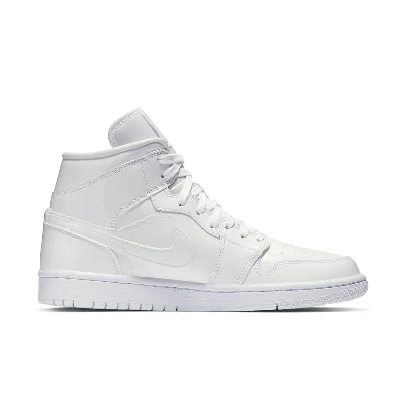 Jordan 1 Mid Triple White (W) White/White-White (BQ6472-111)