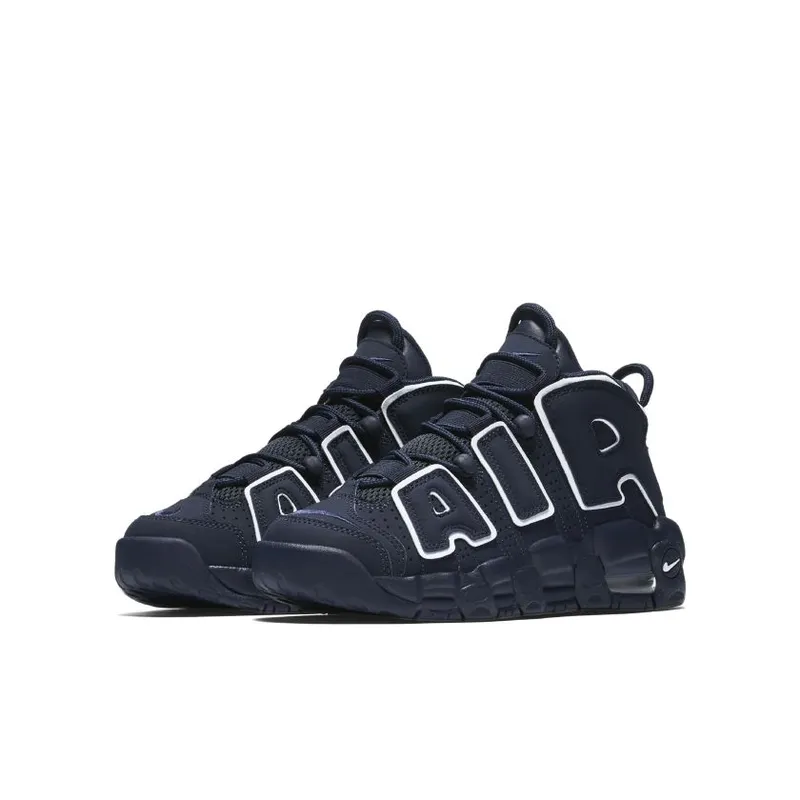 Nike Air More Uptempo Obsidian (GS) Obsidian/Obsidian-White (415082-401)