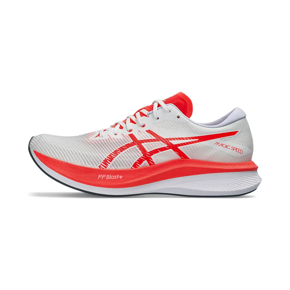 Asics Magic Speed 3 White/Sunrise Red (1011B848.100)
