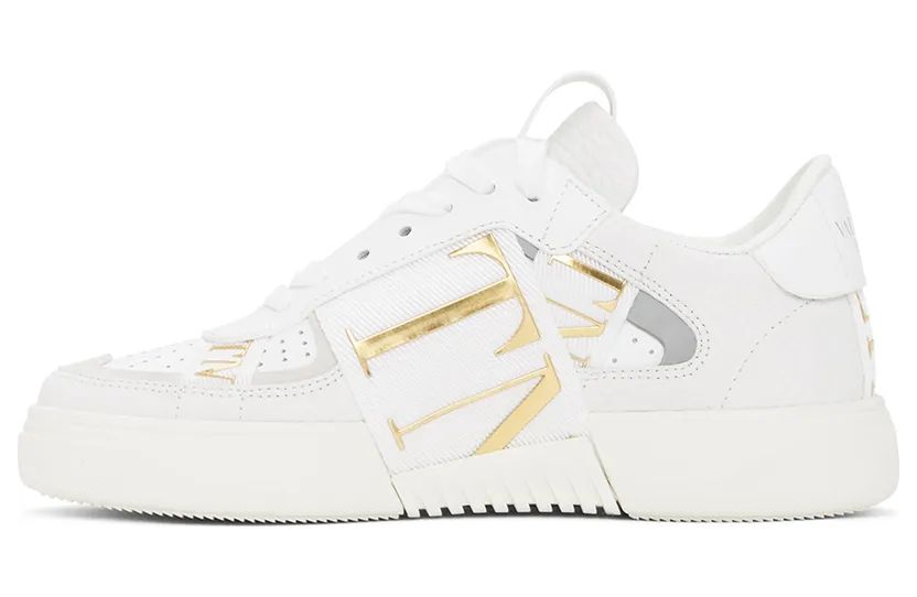 Valentino Garavani White & Gold Valentino Garavani ‘VL7N’ Sneakers (VW2S0V66KIG) (3)