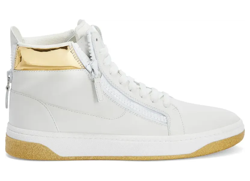 Giuseppe Zanotti GZ 94 High-Top-Sneakers mit Reißverschluss “White” (RU30037002)