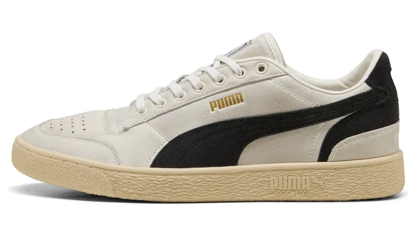Puma x REPRESENT Majesty “Warm White / Puma Black” (313059_01)