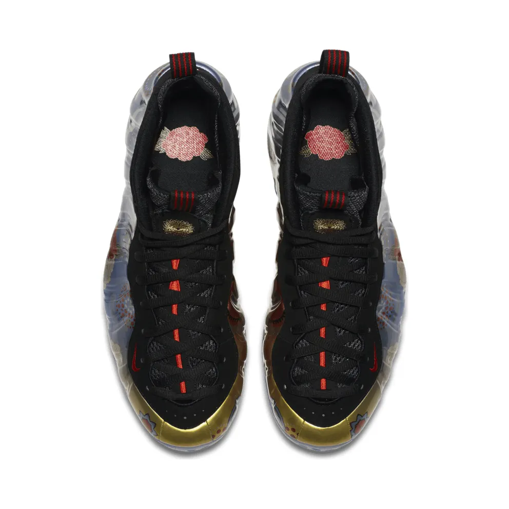 Nike Air Foamposite One Lunar New Year 2018 Black/Habanero Red-Black (AO7541-006)