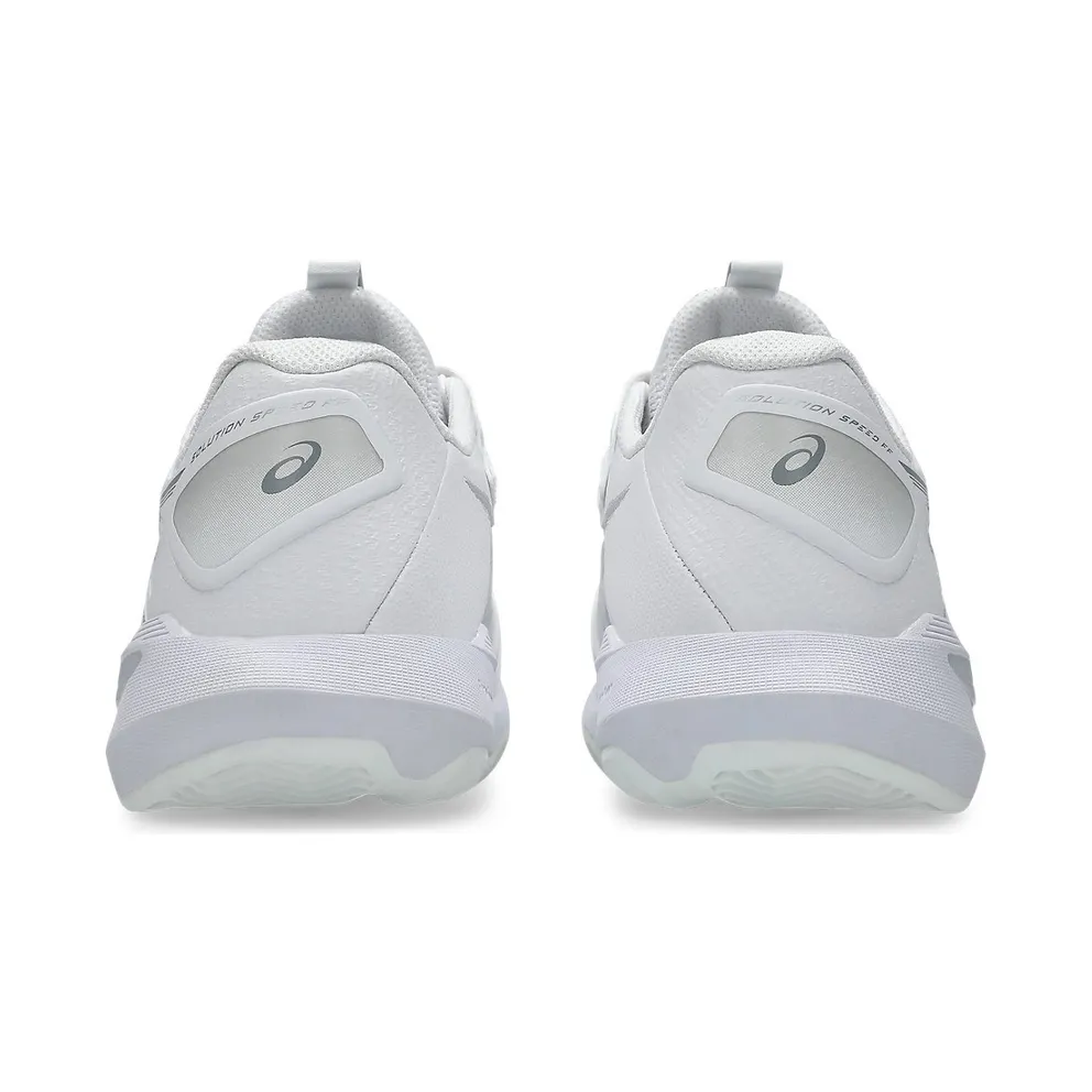 ASICS SOLUTION SPEED FF 4 CLAY “White / Pure Silver” (1042A305-101)