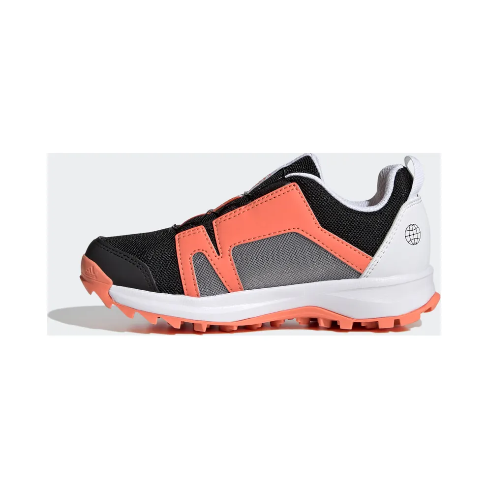 adidas Terrex Agravic Boa Trail Running Core Black Crystal White Impact Orange (HQ3500)