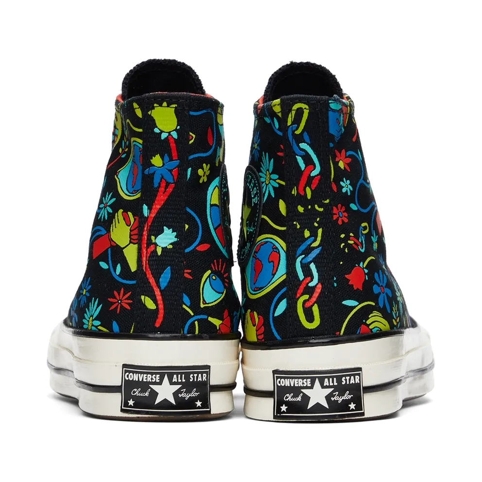 Converse Chuck 70 Peace & Unity Black/poppy Glow/lime Twist (172259C)