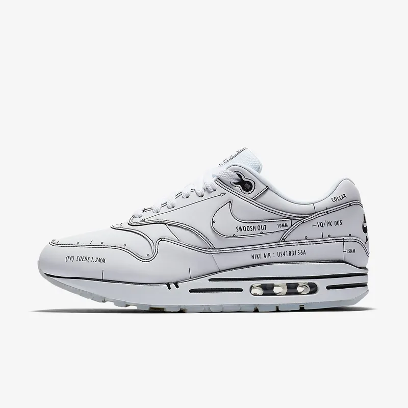 Nike Air Max 1 Tinker ‘White Schematic’ (2019) (CJ4286-100)