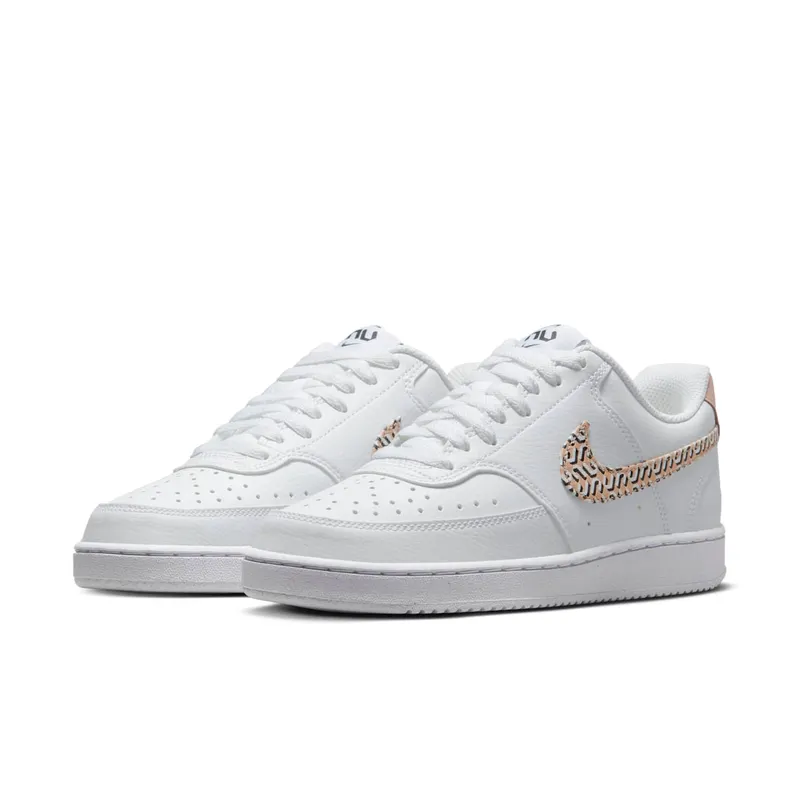 Nike Court Vision Low “White / Black / Summit White / Hemp” (FN7323-100)