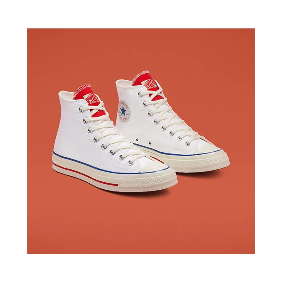 Converse Chuck Taylor All-Star 70s Hi Twisted Tongue White Red White/University Red-Egret (166826C)