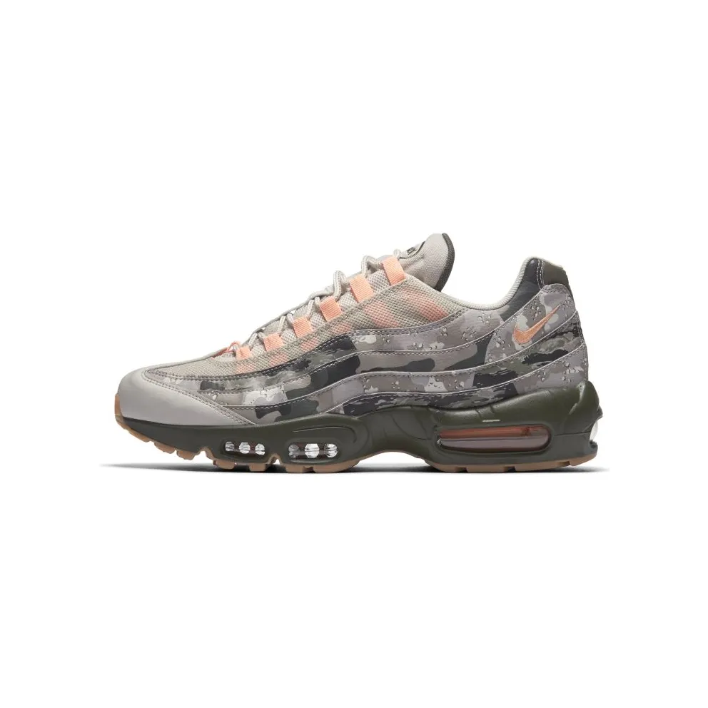 Nike Air Max 95 Camo Sunset Desert Sand/Black-Cargo Khaki-Sunset Tint (AQ6303-001)
