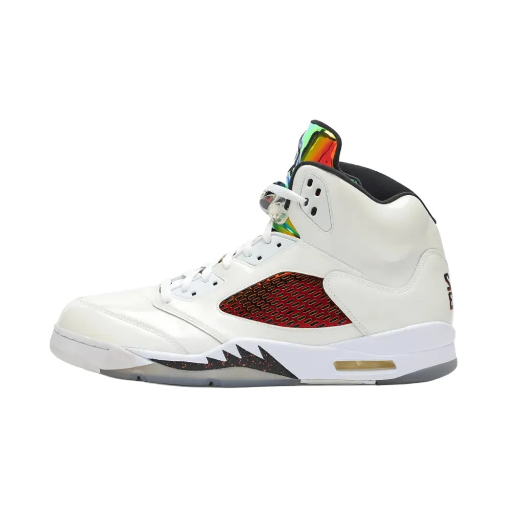 Jordan 5 Retro PROMO “NFL Football Helmet Visor White PE” (DD9405)