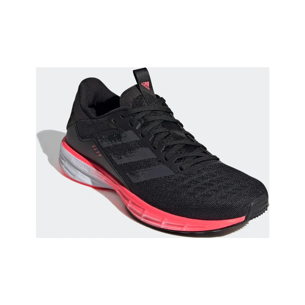 adidas SL20 Core Black / Core Black / Signal Pink (FV7339)