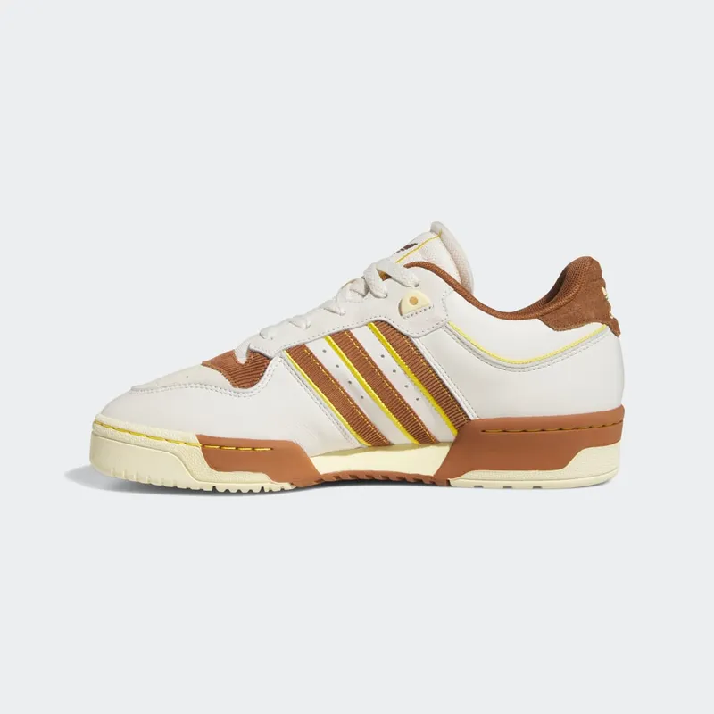 Adidas Rivalry Low 86 Chalk White / Wild Brown / Hazy Yellow (FZ6317)