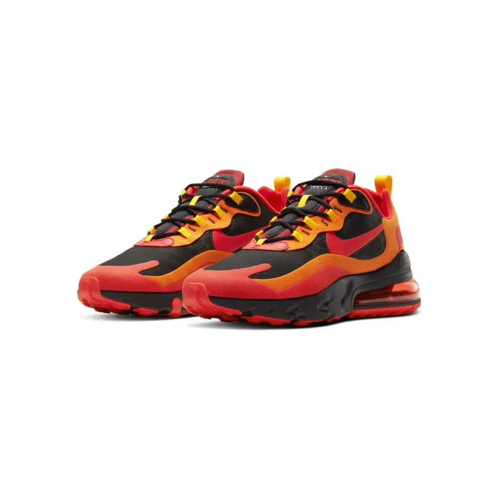 Nike Air Max 270 React Magma Black/Speed Yellow/Magma Orange (CZ9267-001)