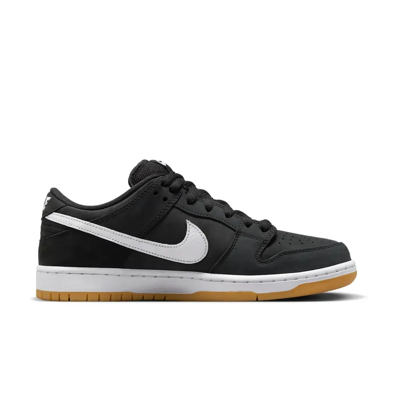 Nike SB Dunk Low Pro Black/Black/Gum Light Brown/White (CD2563-006)