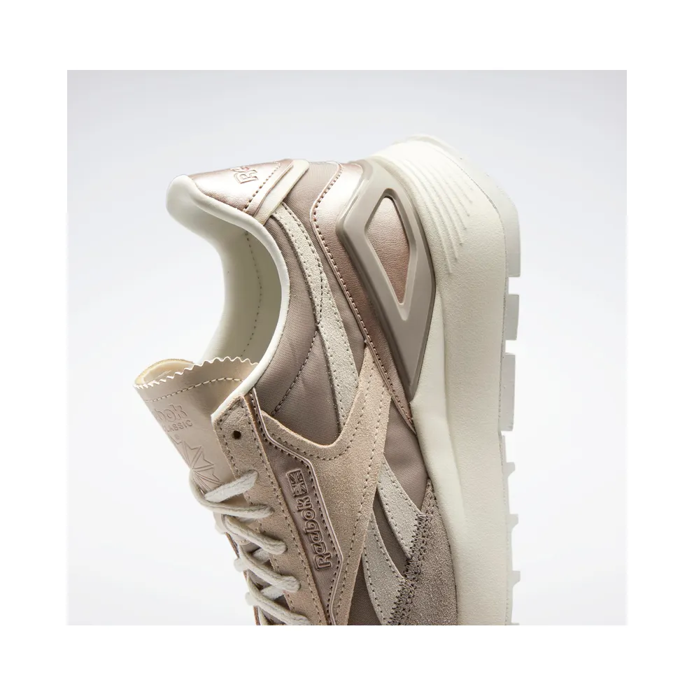 Reebok Classic Leather Legacy AZ Shoes Boulder Grey / Stucco / Rose Gold (GX4803)
