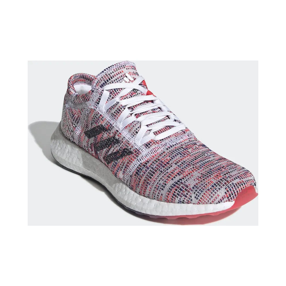 adidas Pureboost Go Cloud White Shock Red (W) Cloud White/Legend Ink/Shock Red (B75829)