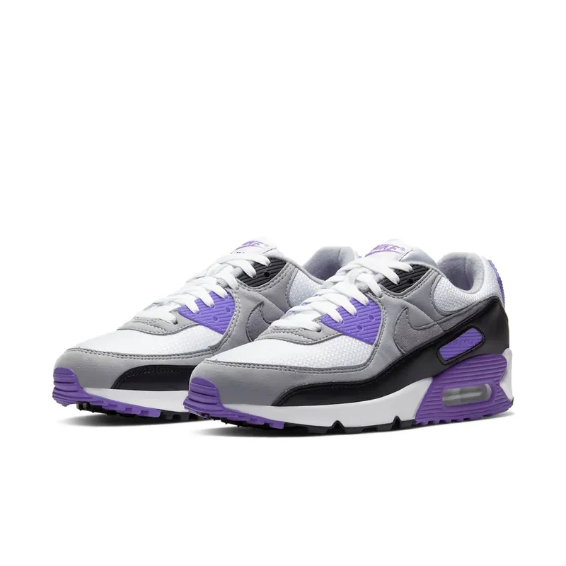 Nike Air Max 90 Recraft Hyper Grape White/Particle Grey-Hyper Grape-Black (CD0881-104)