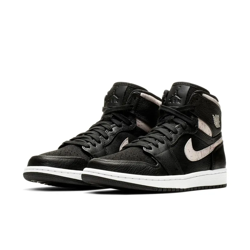 Jordan 1 Retro High Black Silt Red (W) Black/Silt Red-Rush Maroon-White (AQ9131-001)