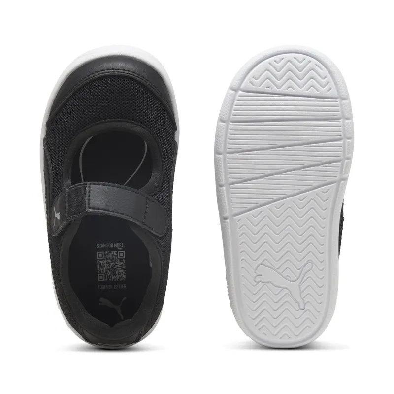 Puma Courtflex v3 Lina V “Puma Black / Puma Black” (400579_05)