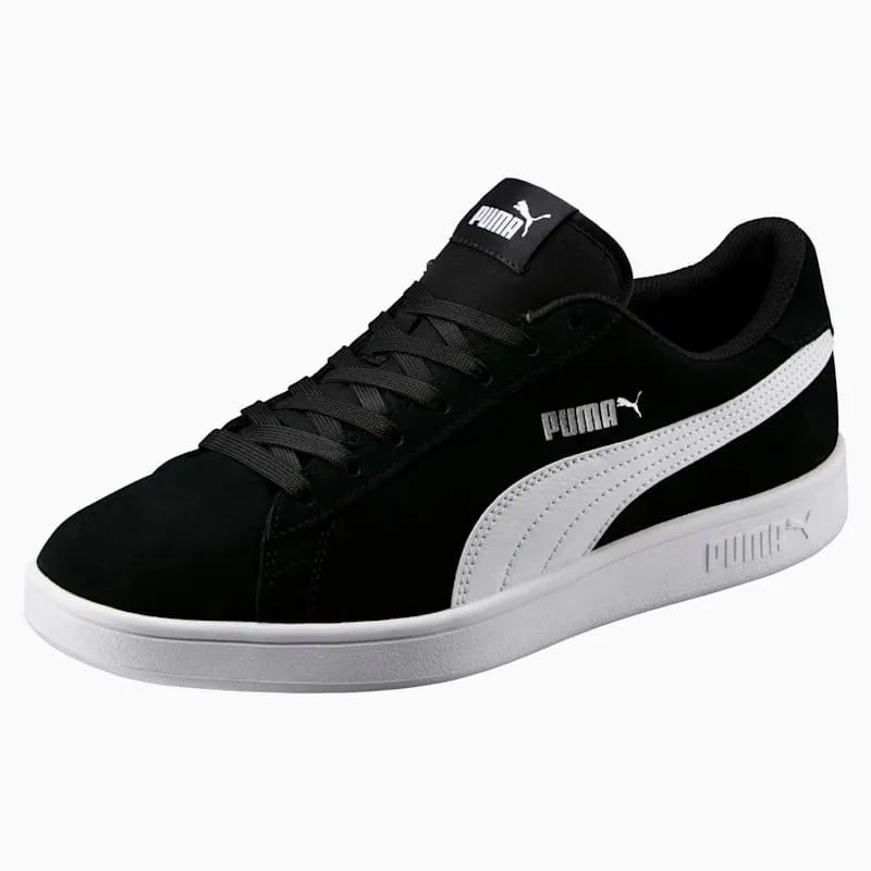 Puma Smash v2 Silver/Black/White (364989-01)