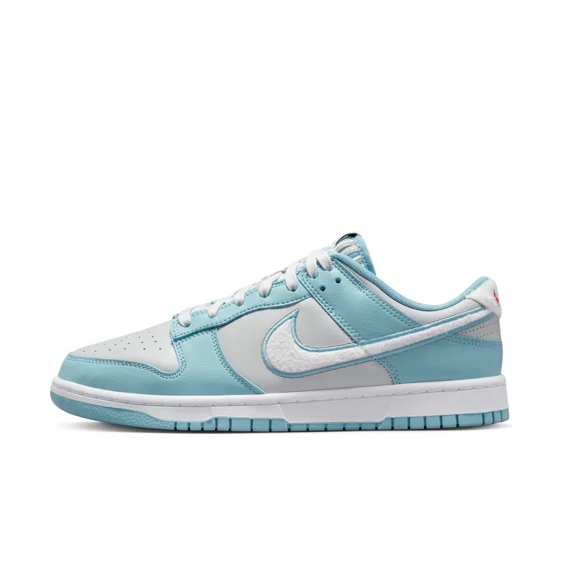 Nike Dunk Low Retro “Fleece Swoosh Worn Blue” (FB1871-011)