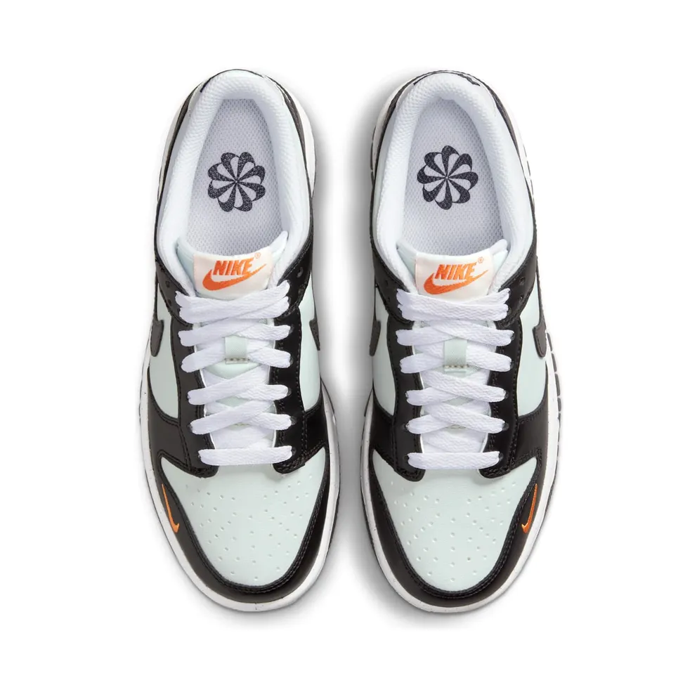 Nike Dunk Low Next Nature GS “Black Bright Mandarin” (FN7784-001)