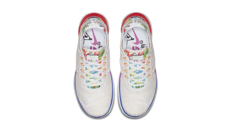 Nike Free RN 2018 Flabjacks (W) White/Fuchsia Blast-Dynamic Yellow-Black (AQ7509-100)