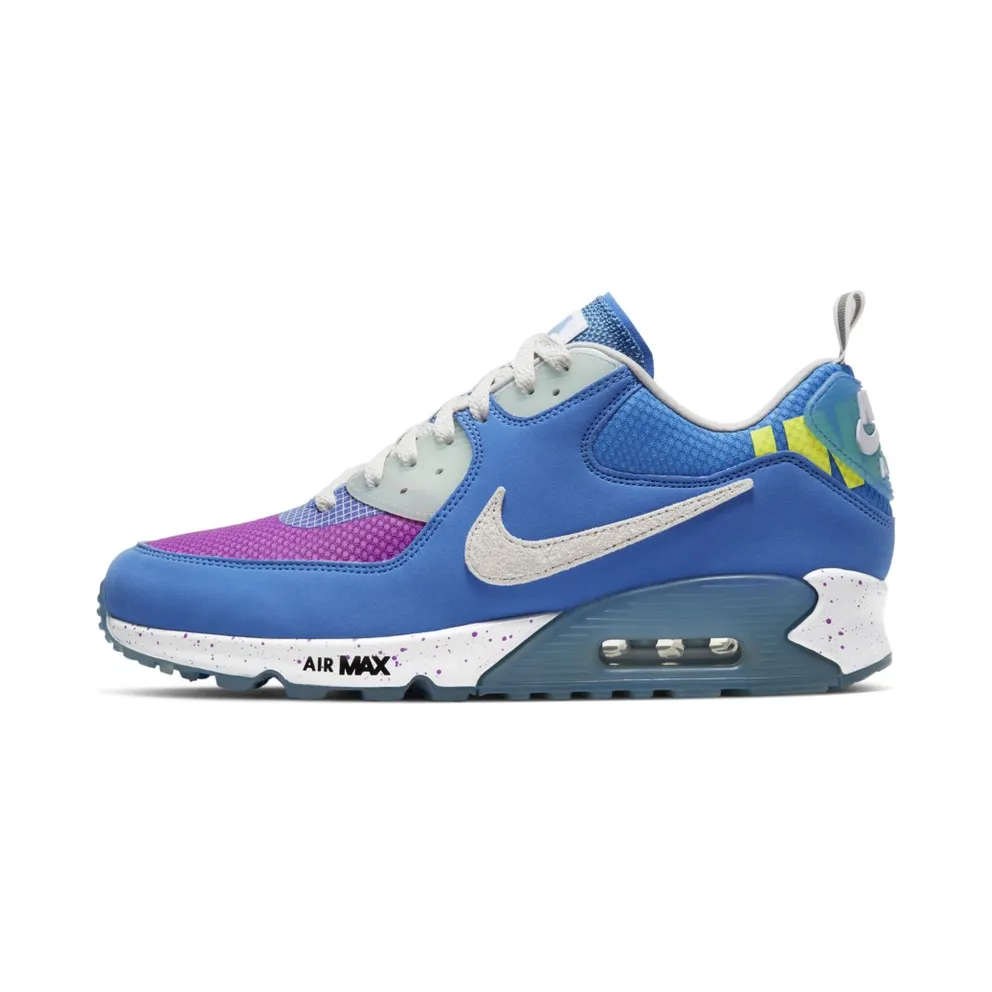 Nike Air Max 90 20 Undefeated Blue Pacific Blue/Vast Grey-Vivid Purple (CQ2289-400)