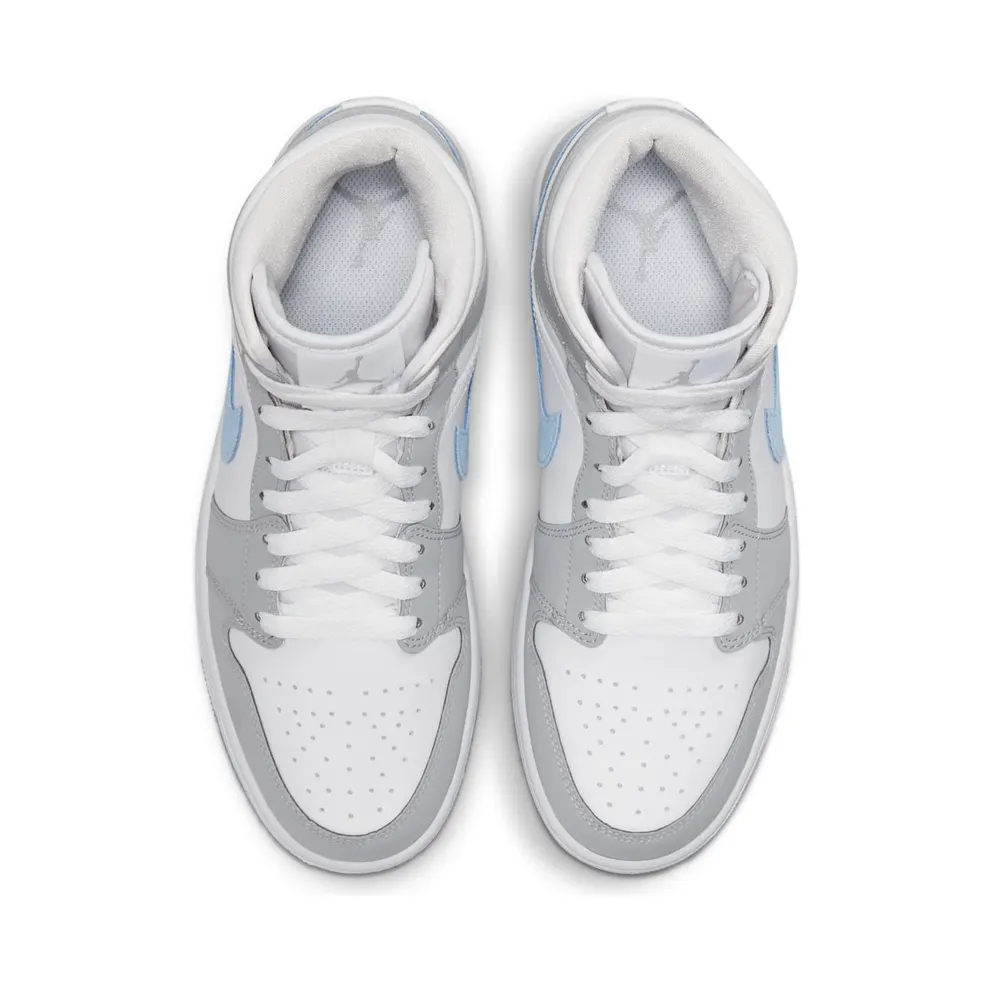Air Jordan 1 Mid Wolf Grey (2021) (BQ6472-105)